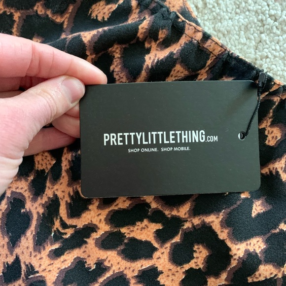 PrettyLittleThing Leopard Dress (NWT) - Picture 3 of 7